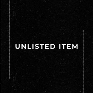 COPY - Unlisted item